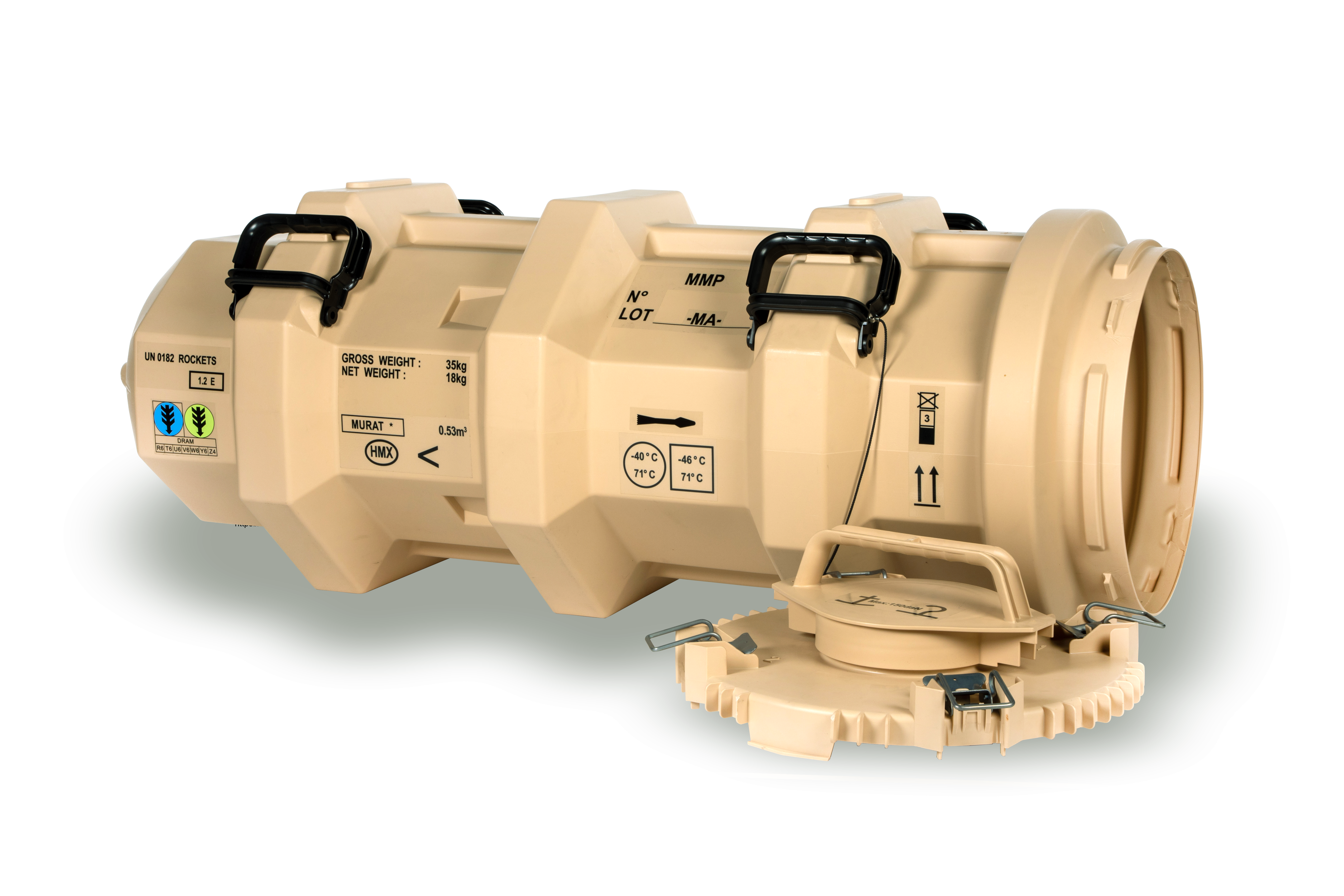 MMP missile container